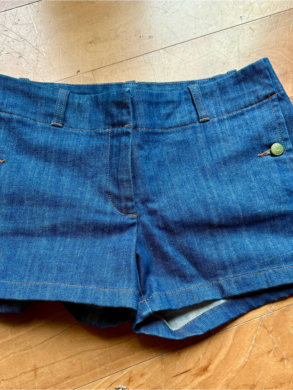 J. Crew Dark Blue Denim Jean Shorts